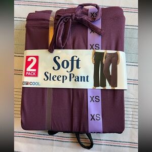 Soft Pants for sleep. Women XS, 2 pairs.